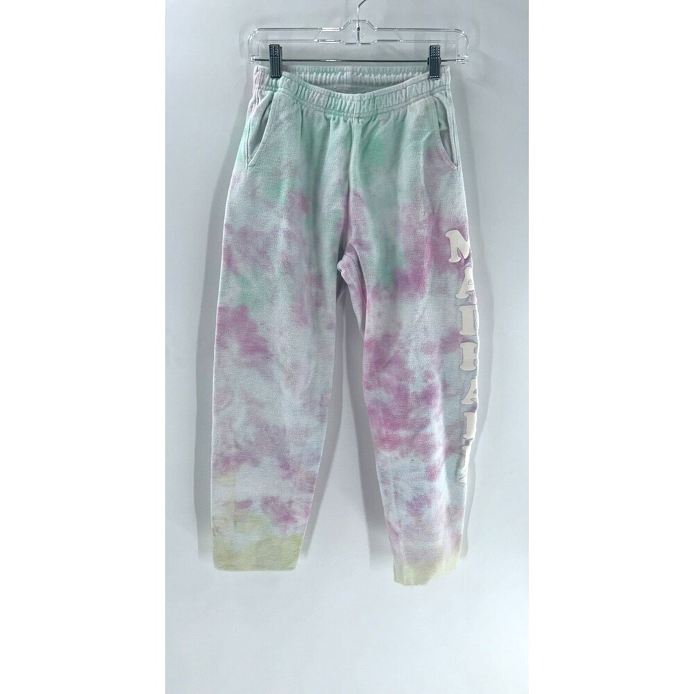 Women's Madhappy Pastel Tie Dye Terry Cloth Sweatpants Size XS